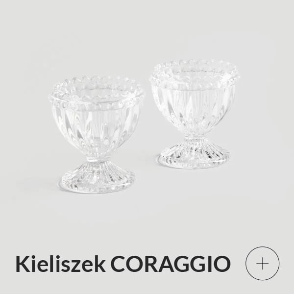 Kieliszki na jajka wielkanocne szklane